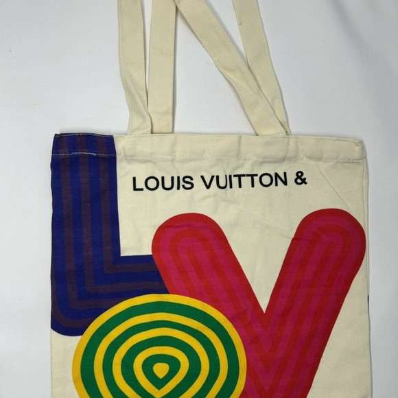 Louis V Eco Tote Designed For Shenzhen Expo and Museum in China - NWOT - Picture 2 of 5